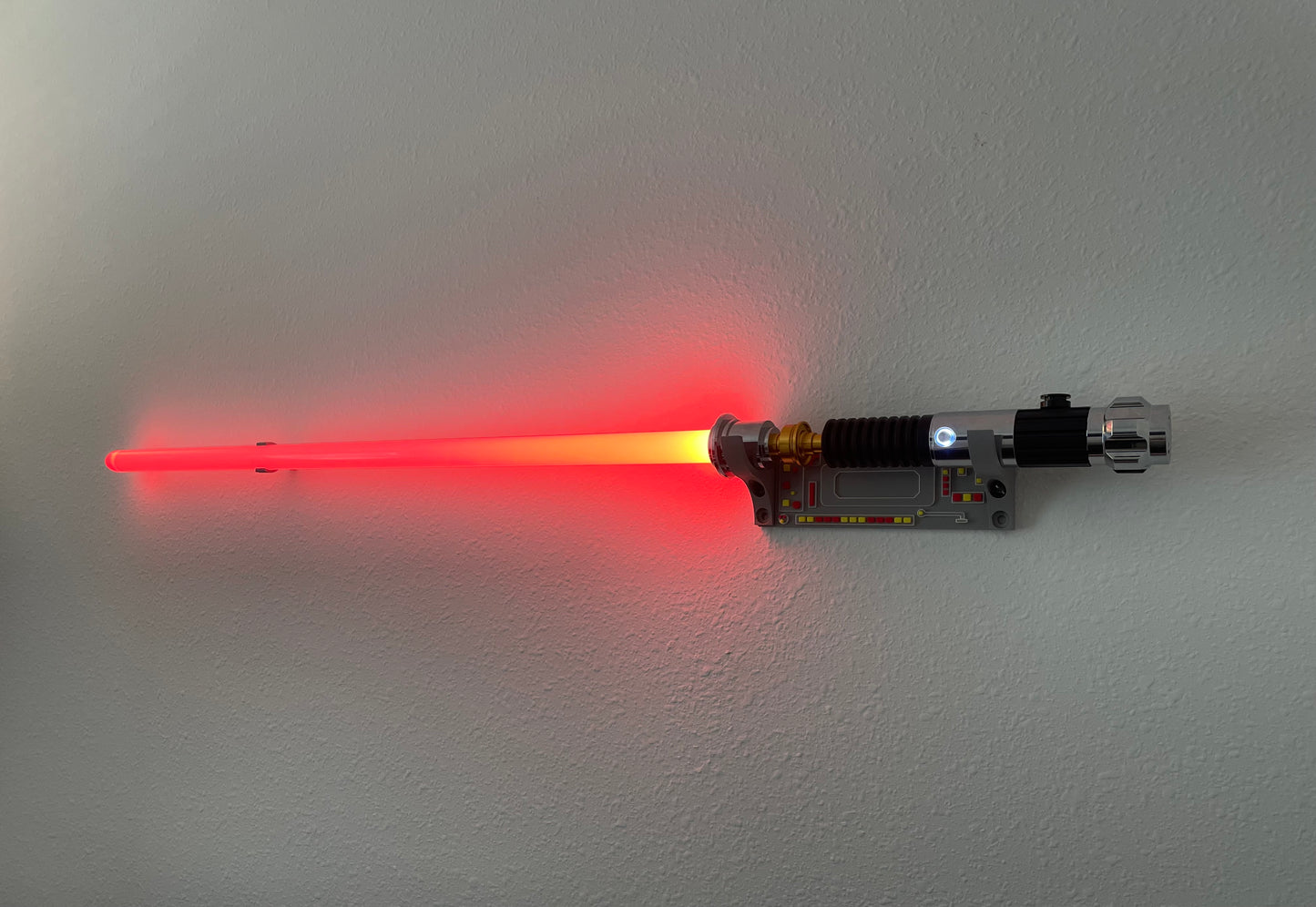 Horizontal Lightsaber Wall Mount Organiser Display - 3 Color Options - Free Hardware Included