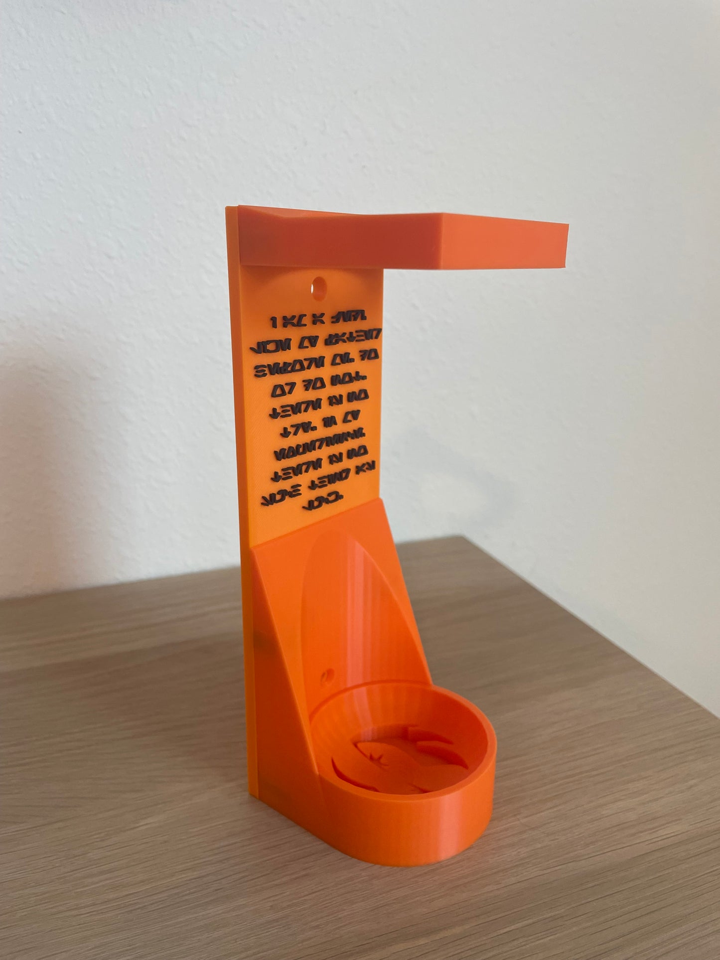 Vertical Lightsaber Wall Mount Organizer | Pick Your Logo | Aurebesh Inscription | 3D Printed | Hardware Included