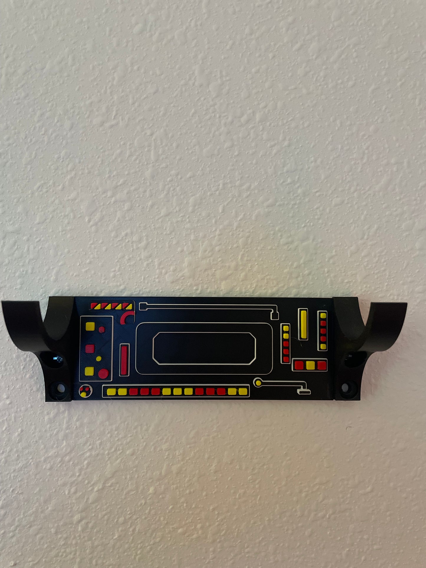 Horizontal Lightsaber Wall Mount Organiser Display - 3 Color Options - Free Hardware Included
