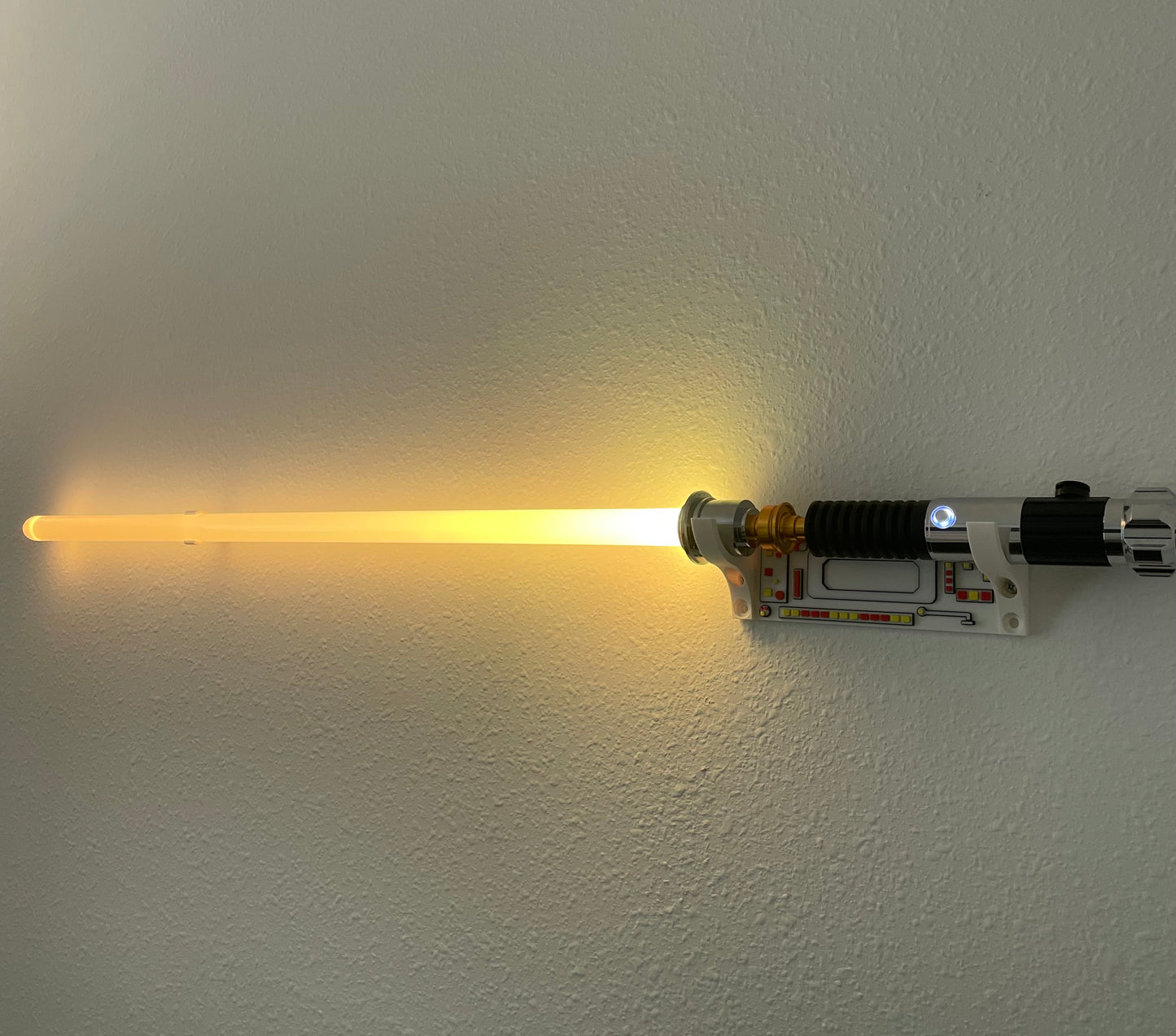 Horizontal Lightsaber Wall Mount Organiser Display - 3 Color Options - Free Hardware Included