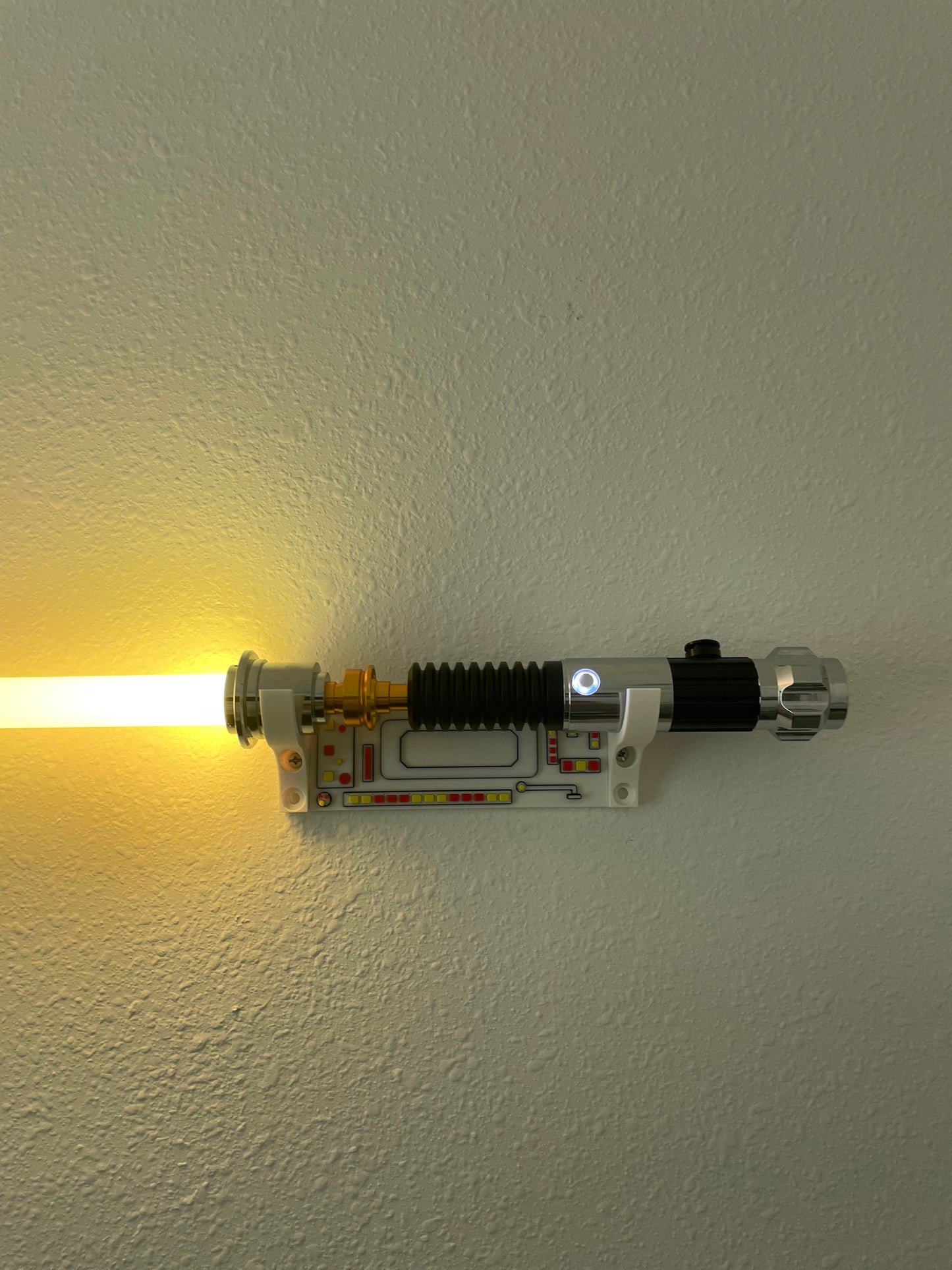 Horizontal Lightsaber Wall Mount Organiser Display - 3 Color Options - Free Hardware Included