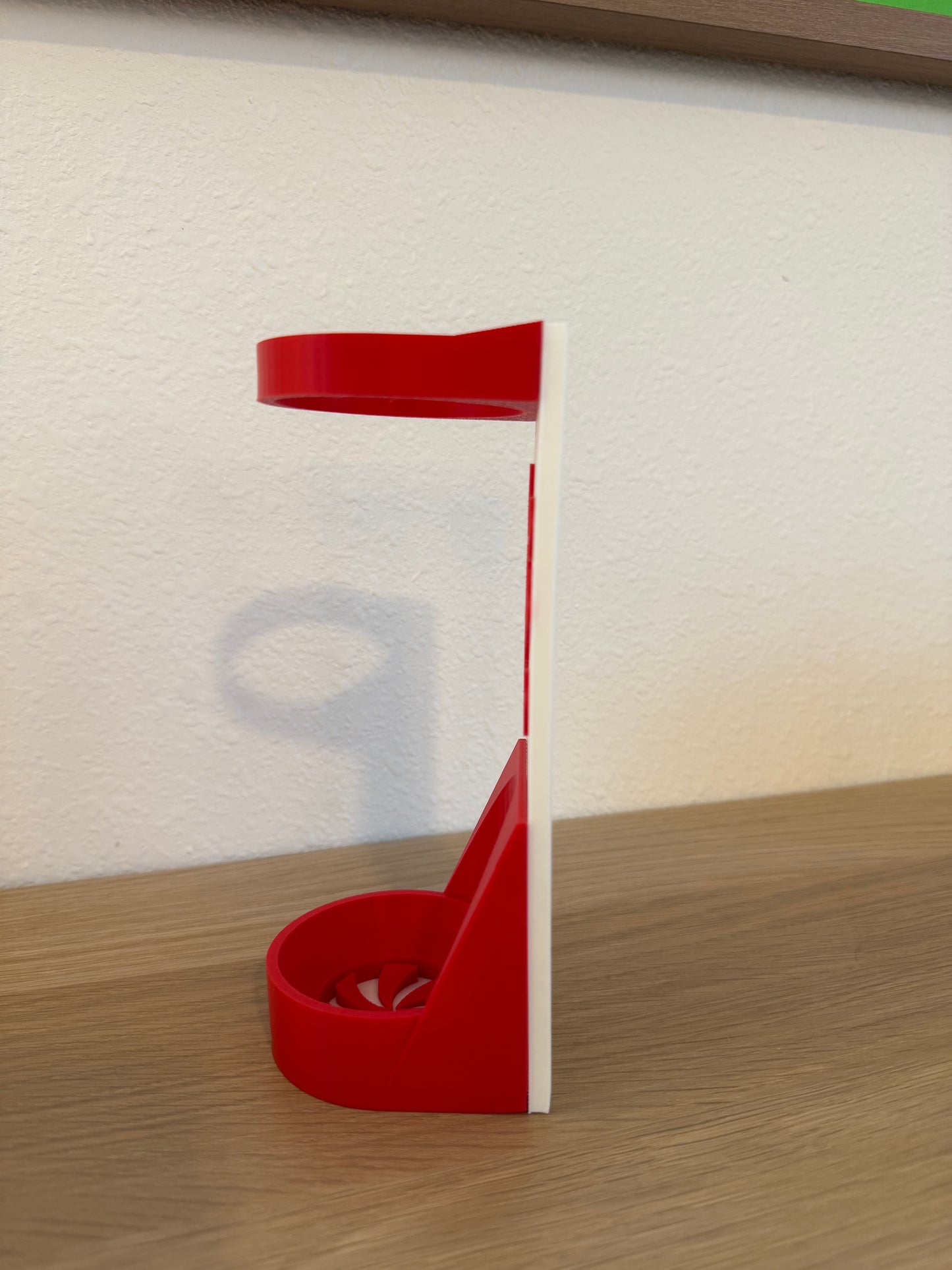 Peppermint Christmas Vertical Wall Mount Display for Theme Park Bubble Wands | 3D Printed Multi-Color Holders + Hardware Included