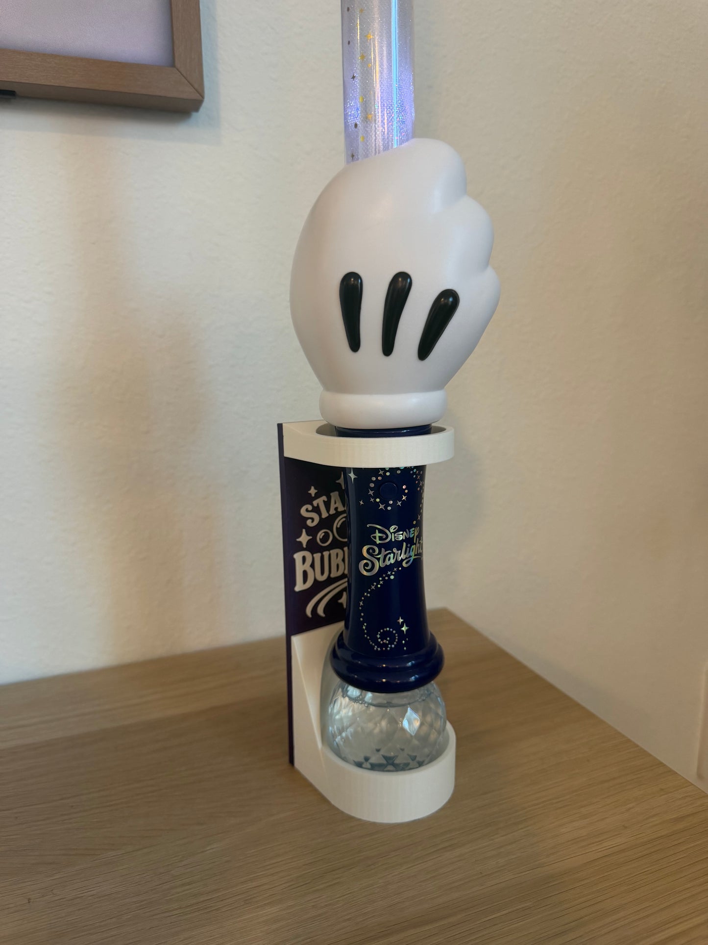 Starlight Night Time Parade Vertical Wall Mount Display for Theme Park Bubble Wands | 3D Printed Multi-Color Holders + Hardware Included (Copy)