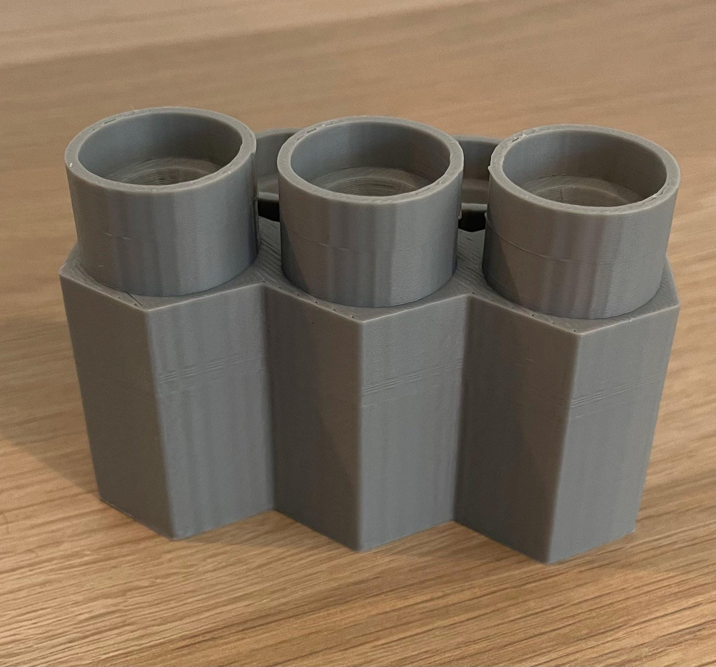 Hexagon Kyber Crystal Display – Holds 6 Crystals – Star Wars Desktop & Shelf Display - Savi's Workshop | Jedi Holocron | Sith Wayfinder